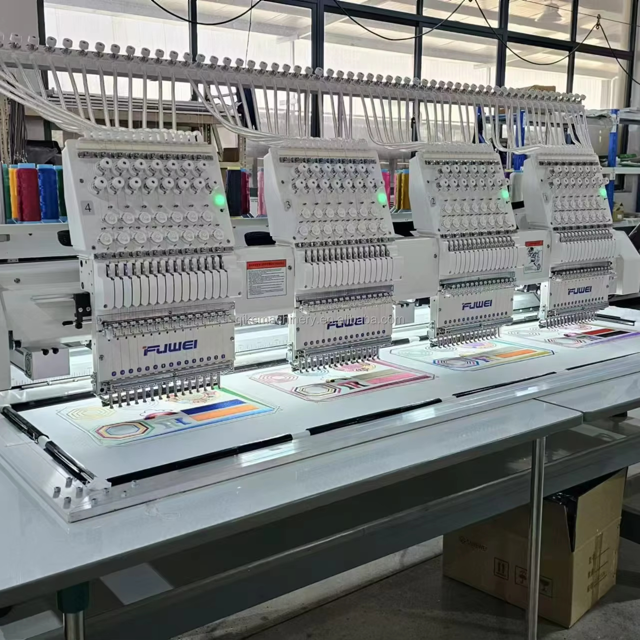 Embroidery Needles - QK-1504 High Quality 4 Heads 15