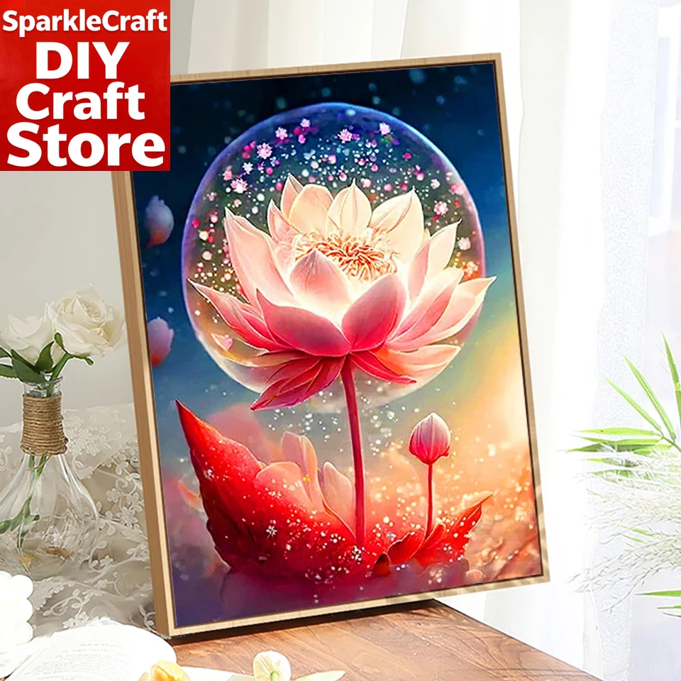 Embroidery Flower - 1PC frameless 5D New Art Diy