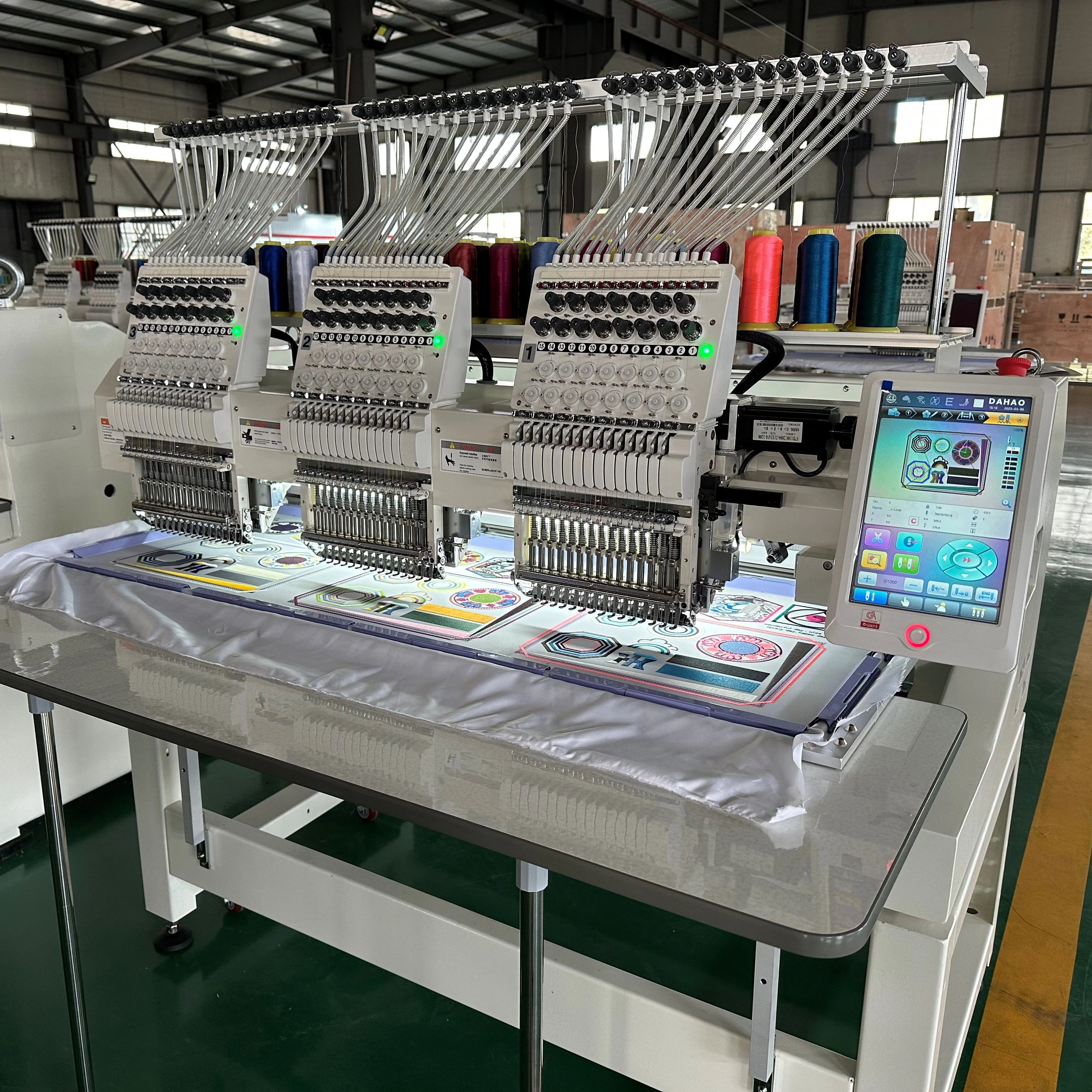 Embroidery Needles - 2025 Style 3-Head Computerized Embroidery Machine