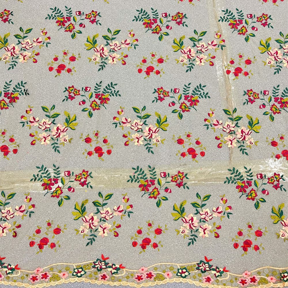 Embroidery Needles - 2Yds 130cm Wide Dense version apricot