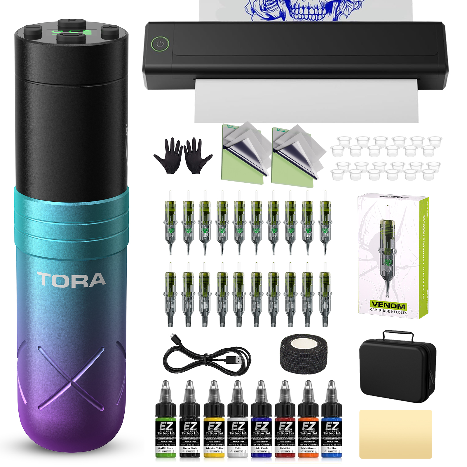 Transfer Pen Ink - Filter Tattoo Kits Wireless Tattoo Machine