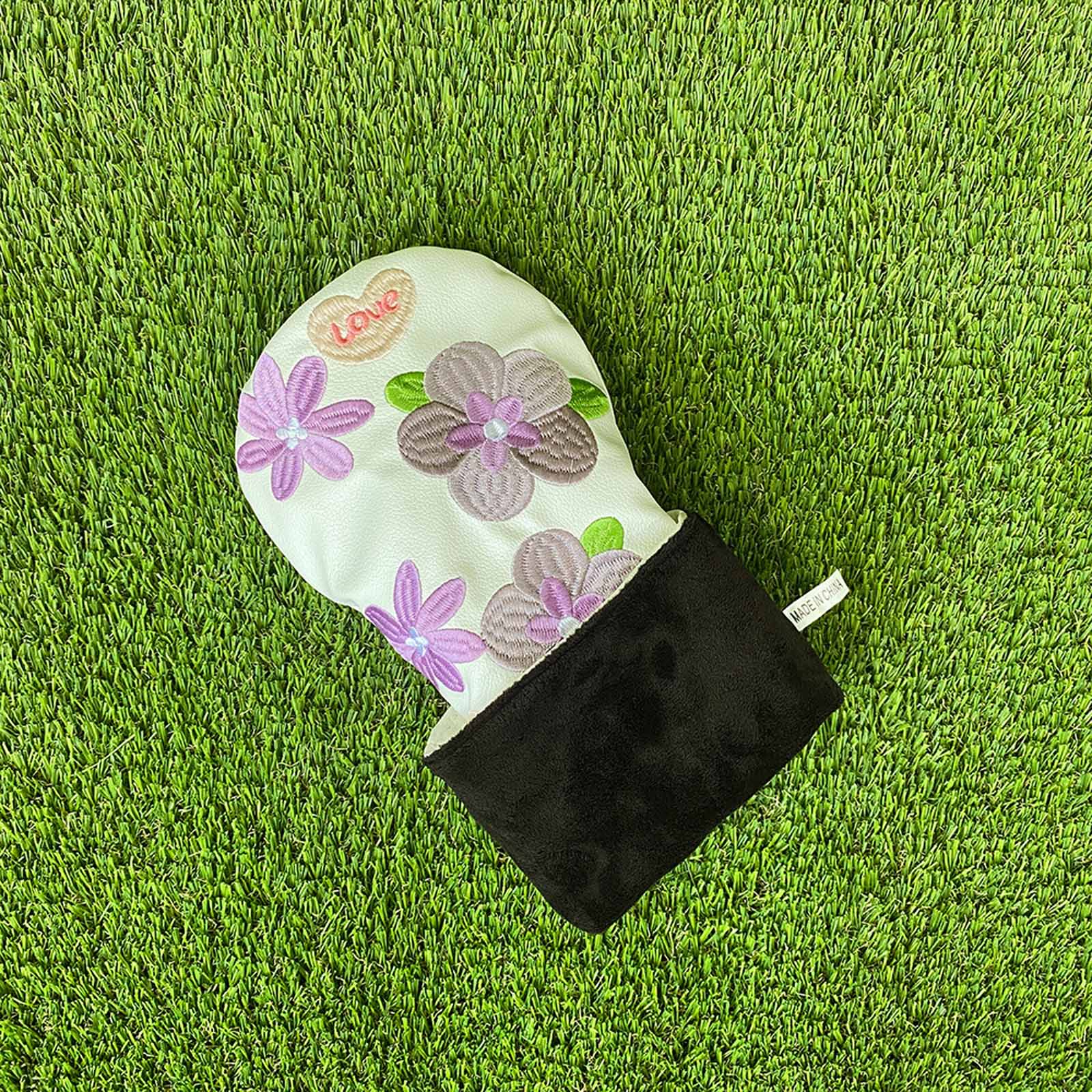 Embroidery Flower - Creative Flower Embroidery Golf Club Head