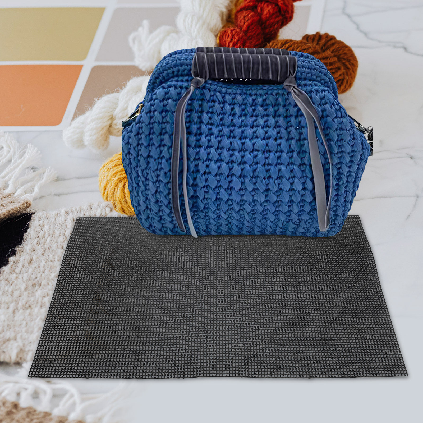 Embroidery Canvas - 3Pcs Plastic Mesh Canvas Sheets Sturdy