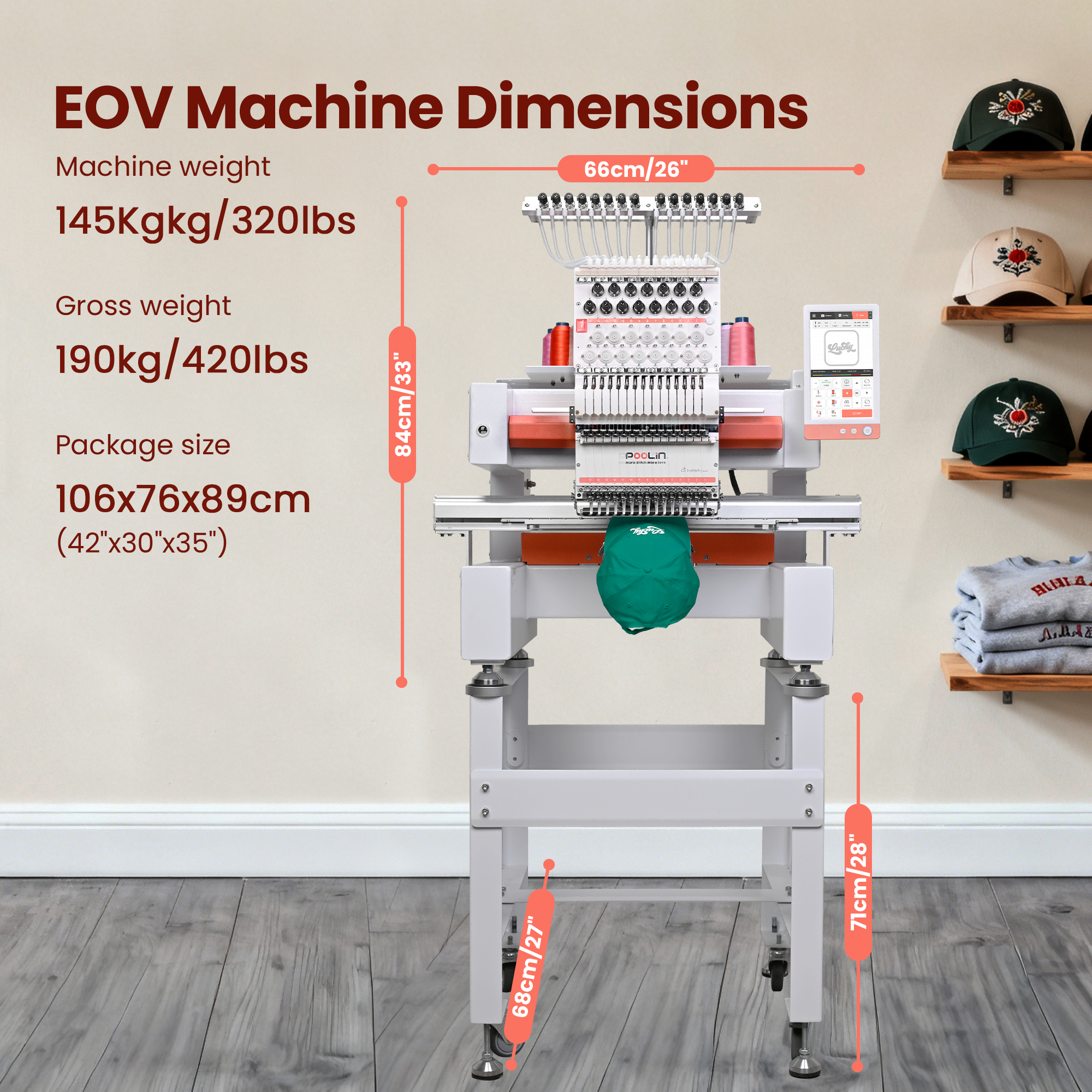 PooLin EOV Commercial Embroide - Embroidery Needles บทวิจารณ์และราคา