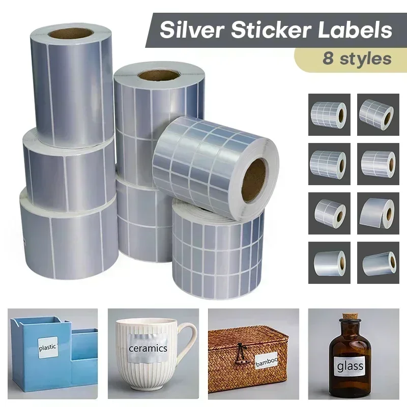 1/2/3Rows Matte Silver Sticker - Transfer Pen Ink บทวิจารณ์และราคา