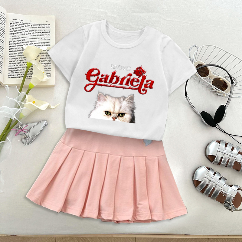 Fashion K POP K-KATSEYE T-shir - Embroidery Dress บทวิจารณ์และราคา