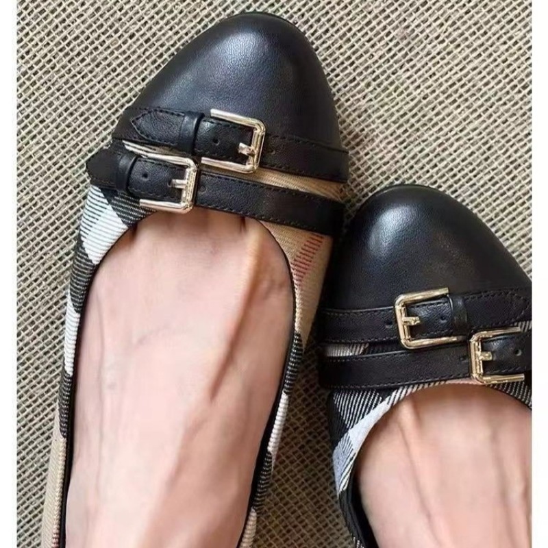Fashion French Retro Style 202 - Embroidery Flat Shoes บทวิจารณ์และราคา