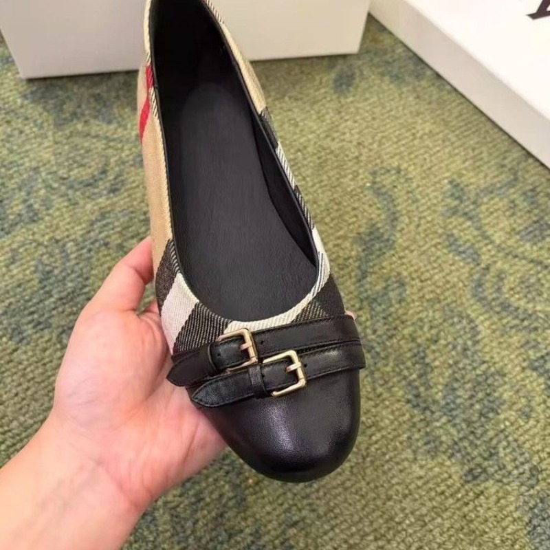 Fashion French Retro Style 202 - Embroidery Flat Shoes บทวิจารณ์และราคา