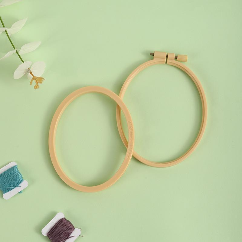 Imitation Bamboo Plastic Oval  - Embroidery Hoop Stand บทวิจารณ์และราคา