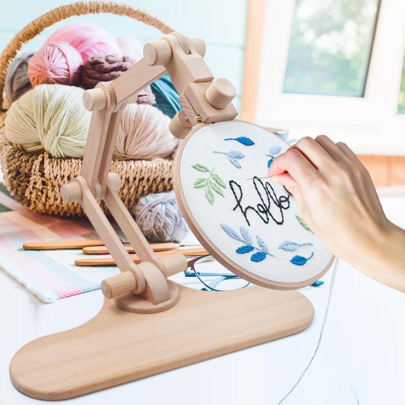360 Degree Rotation Adjustable - Embroidery Hoop Stand บทวิจารณ์และราคา