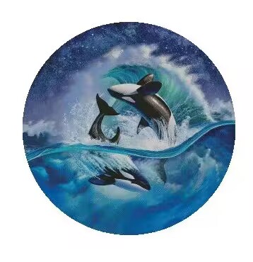 Beautiful Sewing Whales kit 18 - Embroidery Whale บทวิจารณ์และราคา