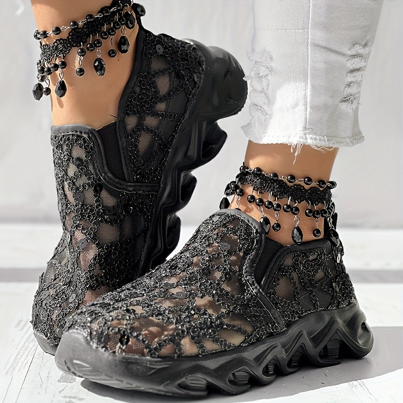 Women's Casual and Comfortable - Embroidery Design บทวิจารณ์และราคา
