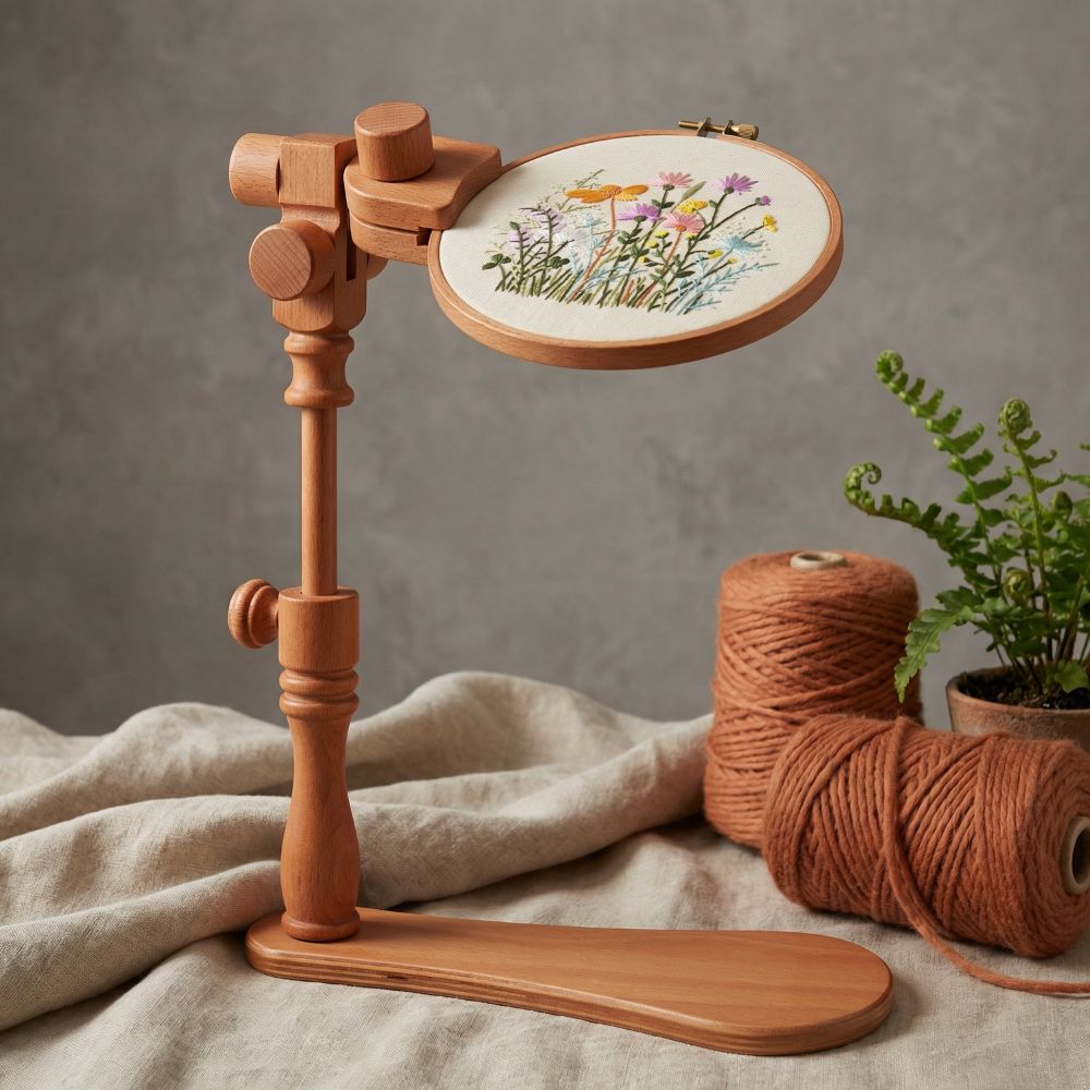 Professional Portable Embroide - Embroidery Hoop Stand บทวิจารณ์และราคา