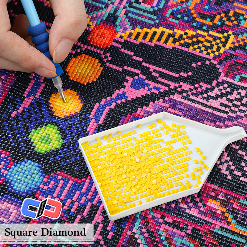 1PC frameless 5D New Art Diy P - Embroidery Flower บทวิจารณ์และราคา