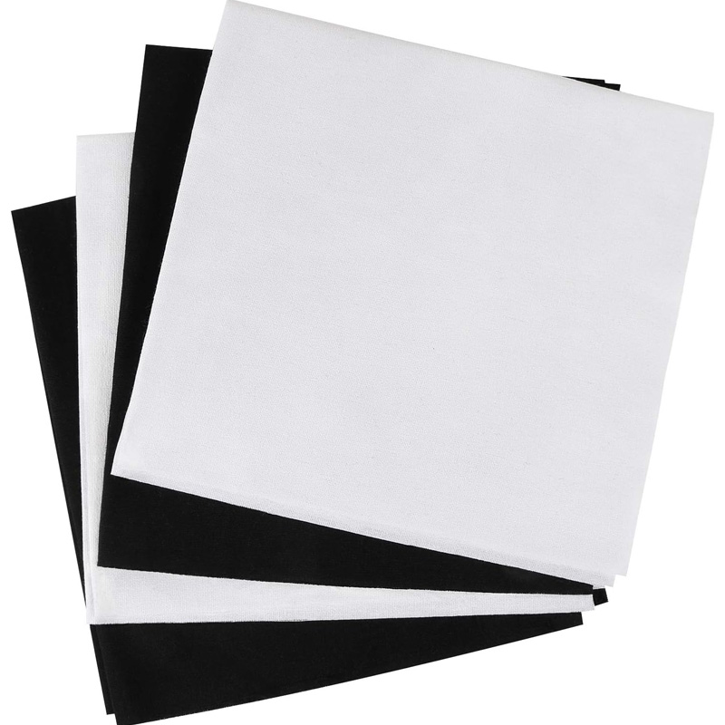 8 Pieces of 30X 30cm Linen Fab - Embroidery Canvas บทวิจารณ์และราคา