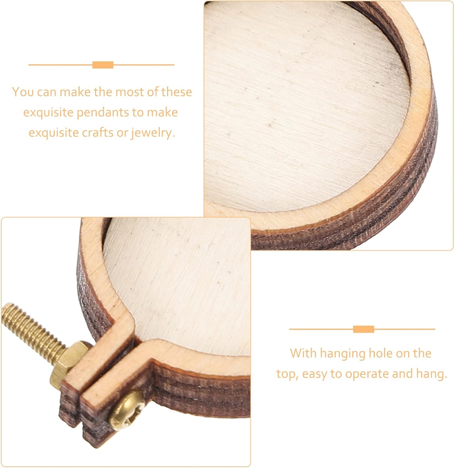 10PCS Mini Embroidery Hoop Woo - Embroidery Hoop Stand บทวิจารณ์และราคา