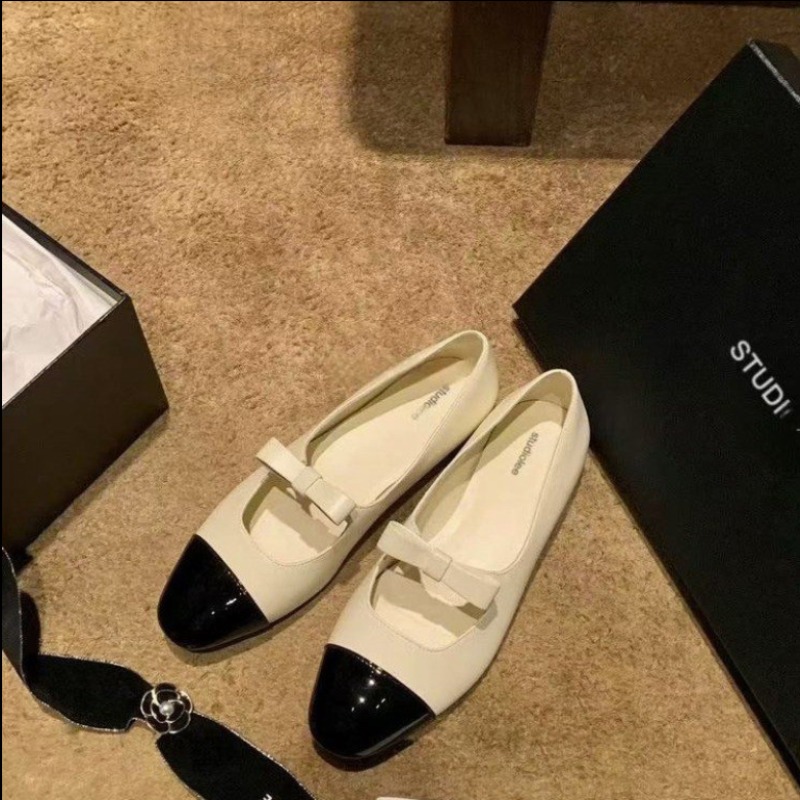 2026Sheepskin Flat Bottom  Jan - Embroidery Flat Shoes บทวิจารณ์และราคา