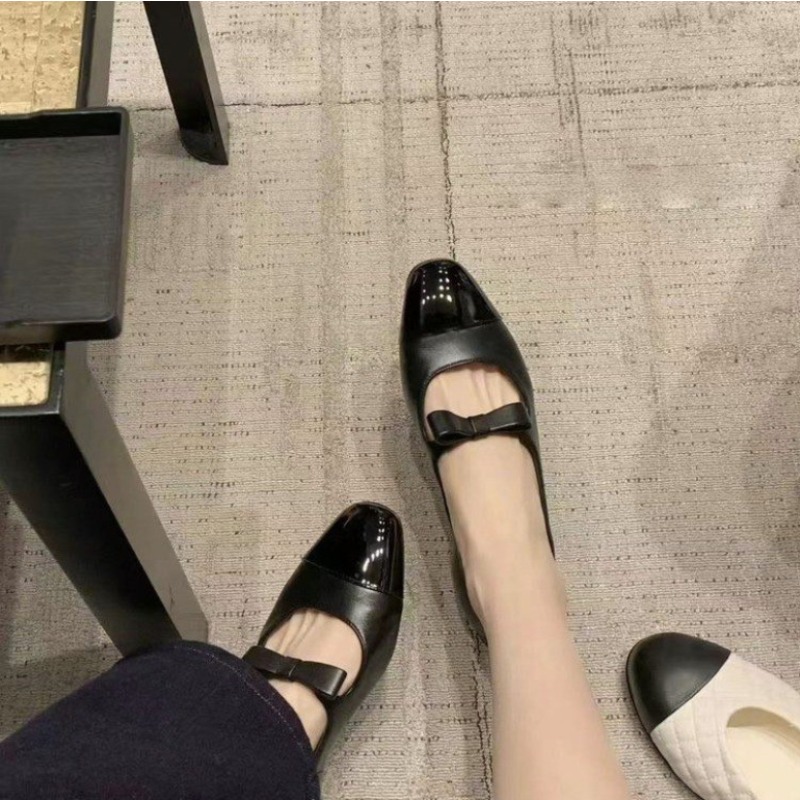 2026Sheepskin Flat Bottom  Jan - Embroidery Flat Shoes บทวิจารณ์และราคา