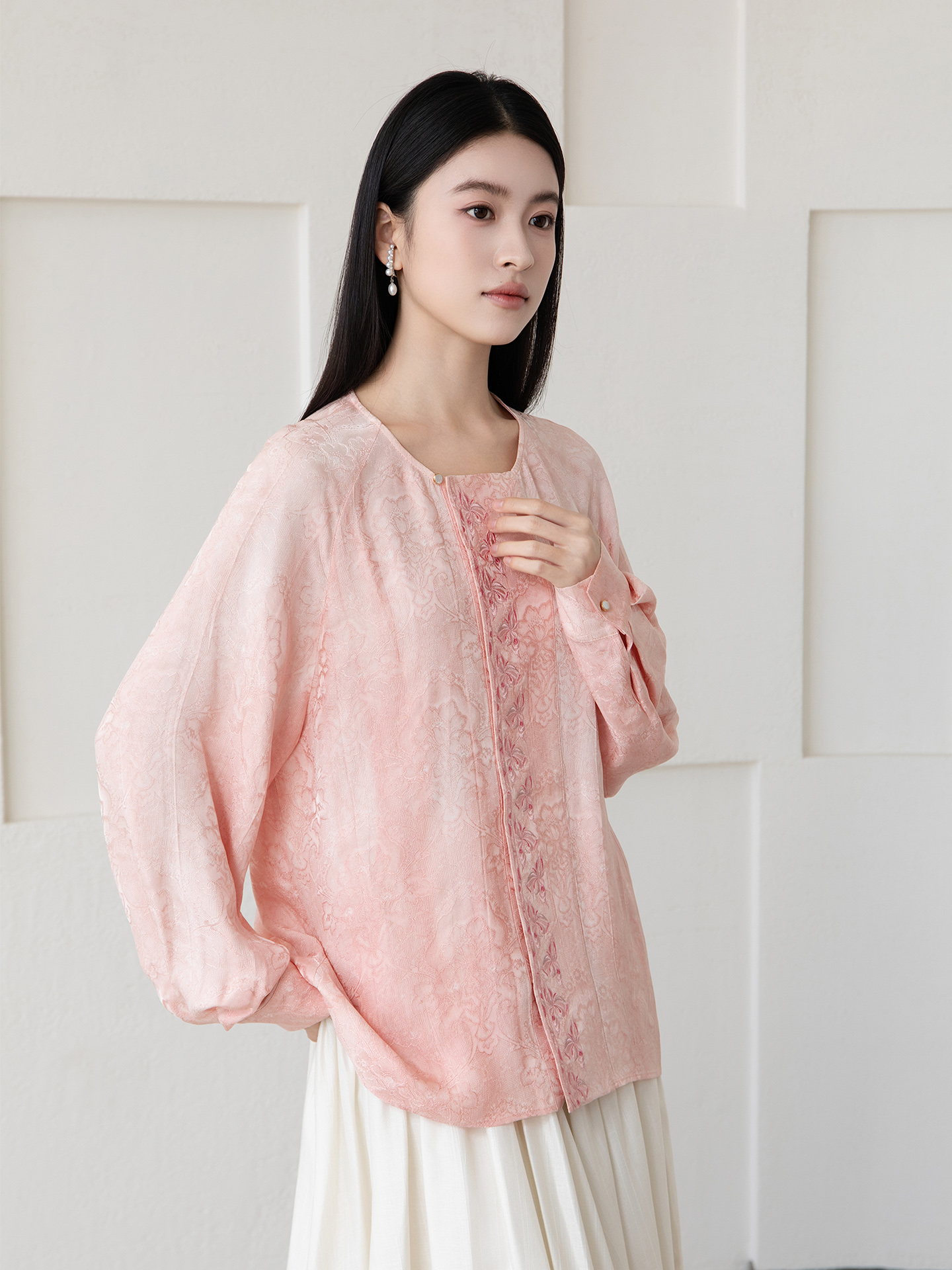New Chinese Sle Silk Embroider - Embroidery Texture บทวิจารณ์และราคา