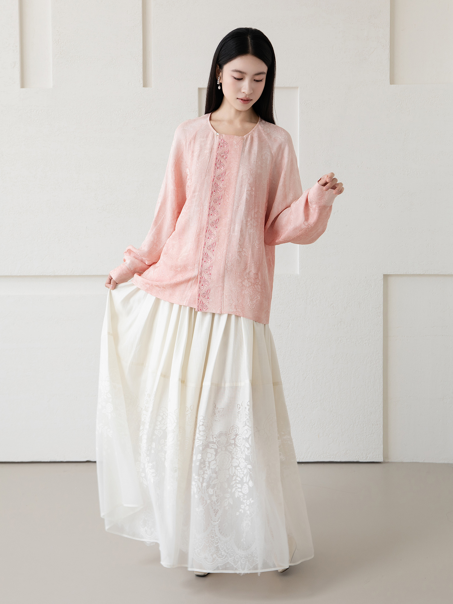 New Chinese Sle Silk Embroider - Embroidery Texture บทวิจารณ์และราคา