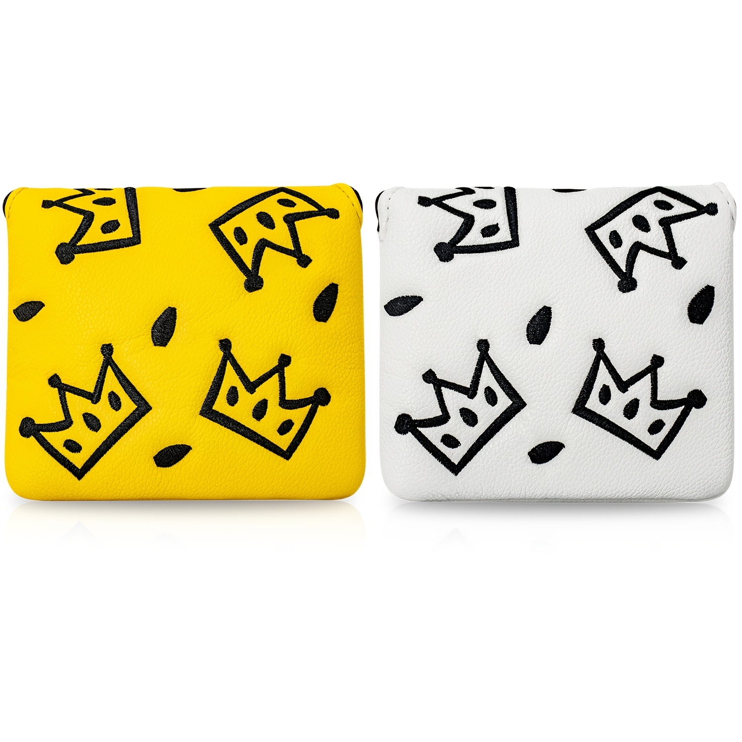 1pc Golf Mallet Putter Cover w - Embroidery Design บทวิจารณ์และราคา