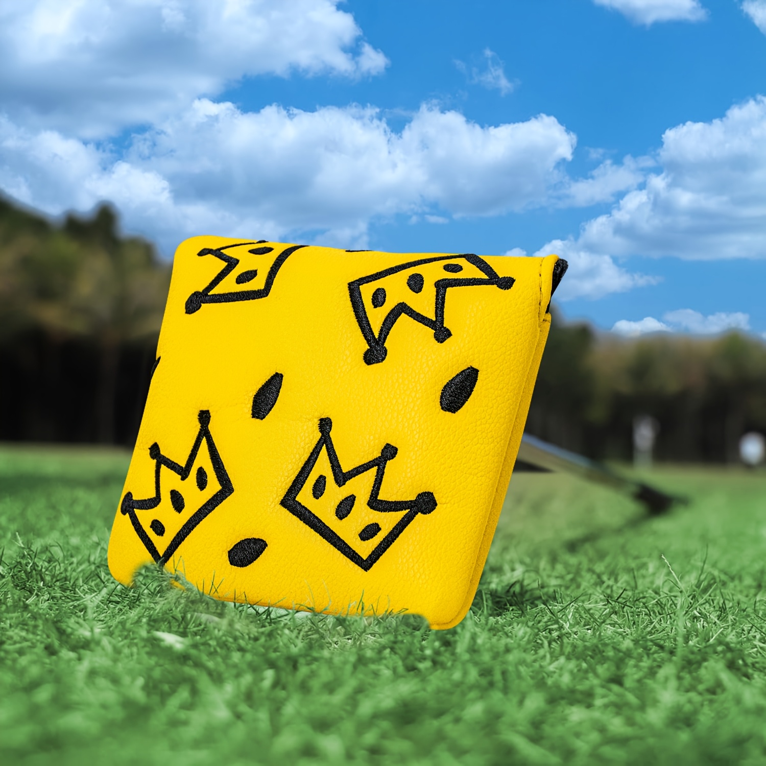 1pc Golf Mallet Putter Cover w - Embroidery Design บทวิจารณ์และราคา