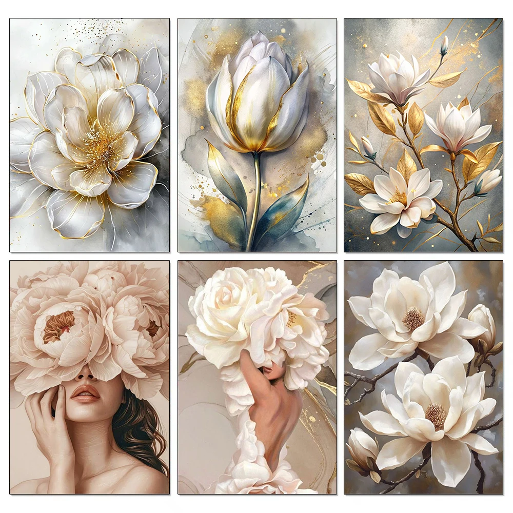 Diamond Embroidery New 2025 Di - Embroidery Flower บทวิจารณ์และราคา