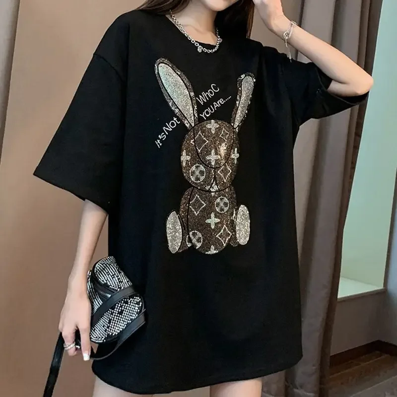 Women's Summer Casual T-Shirt: - Embroidery Shirt บทวิจารณ์และราคา