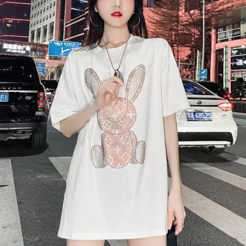 Women's Summer Casual T-Shirt: - Embroidery Shirt บทวิจารณ์และราคา