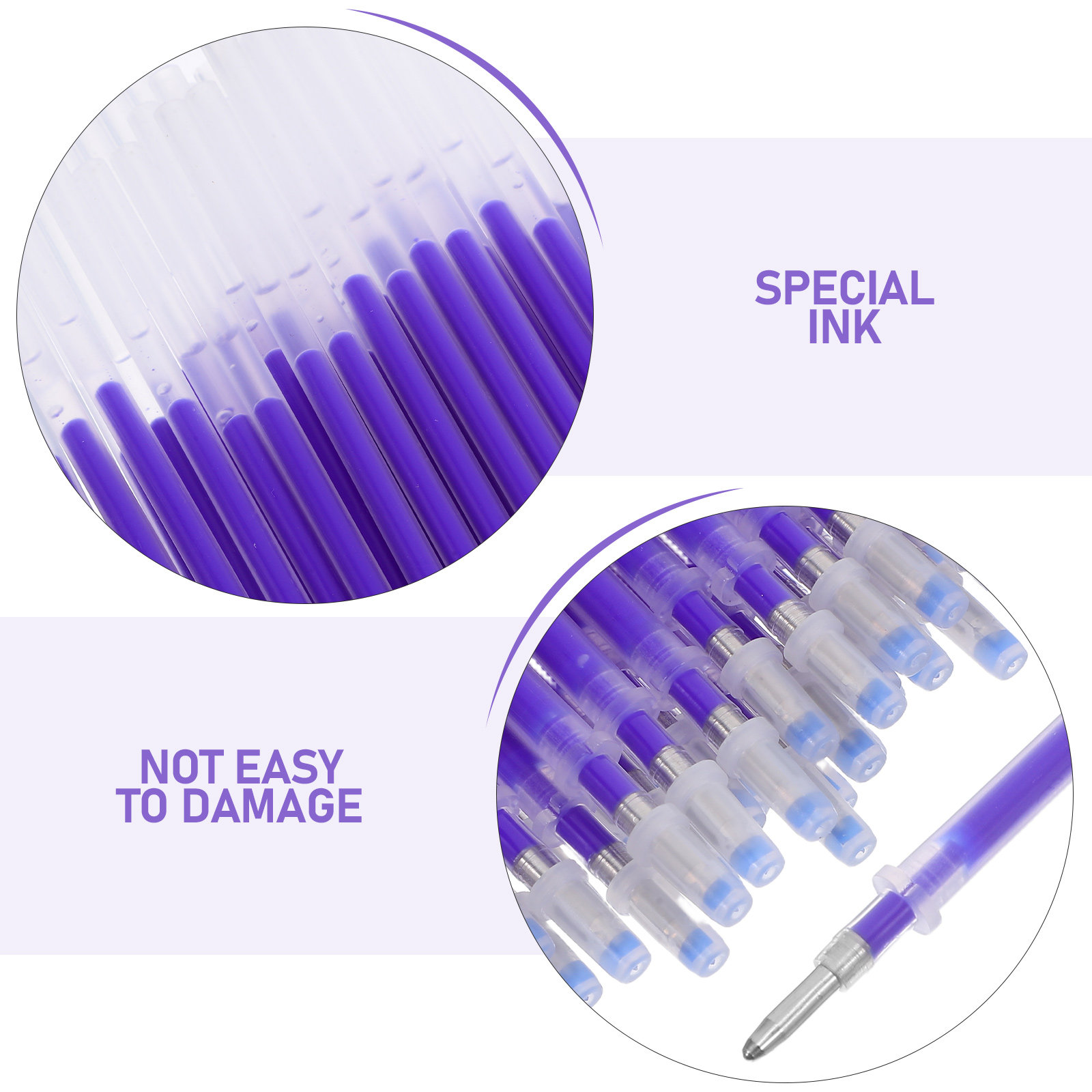 100Pcs Heat Disappearing Fabri - Transfer Pen Ink บทวิจารณ์และราคา