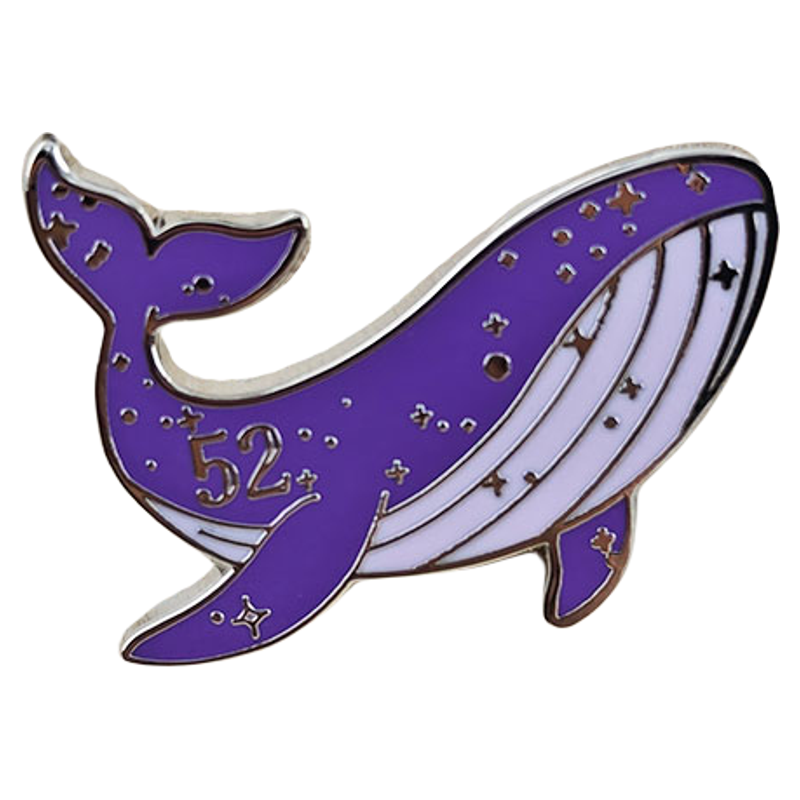 Kpop ARMY 52 Hertz Lonely Whal - Embroidery Whale บทวิจารณ์และราคา