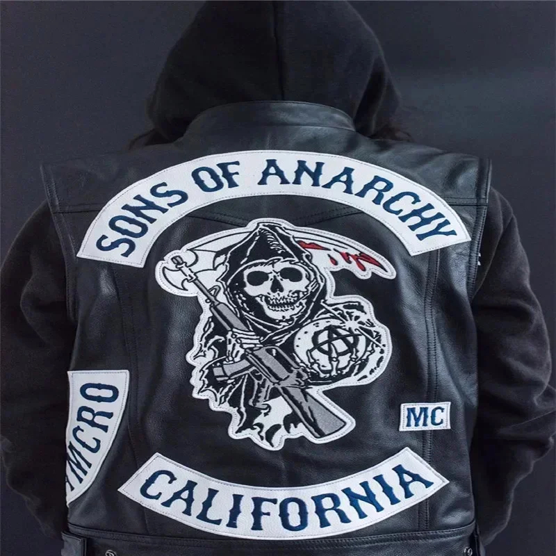 ABC123Leather Men Motorcycle C - Embroidery Dress บทวิจารณ์และราคา
