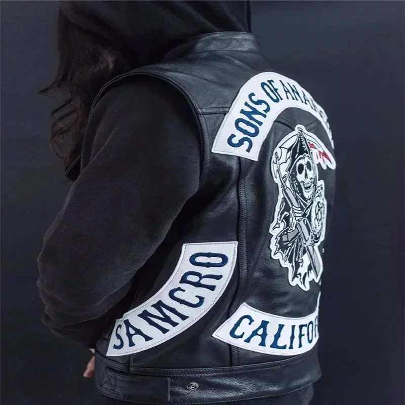 ABC123Leather Men Motorcycle C - Embroidery Dress บทวิจารณ์และราคา
