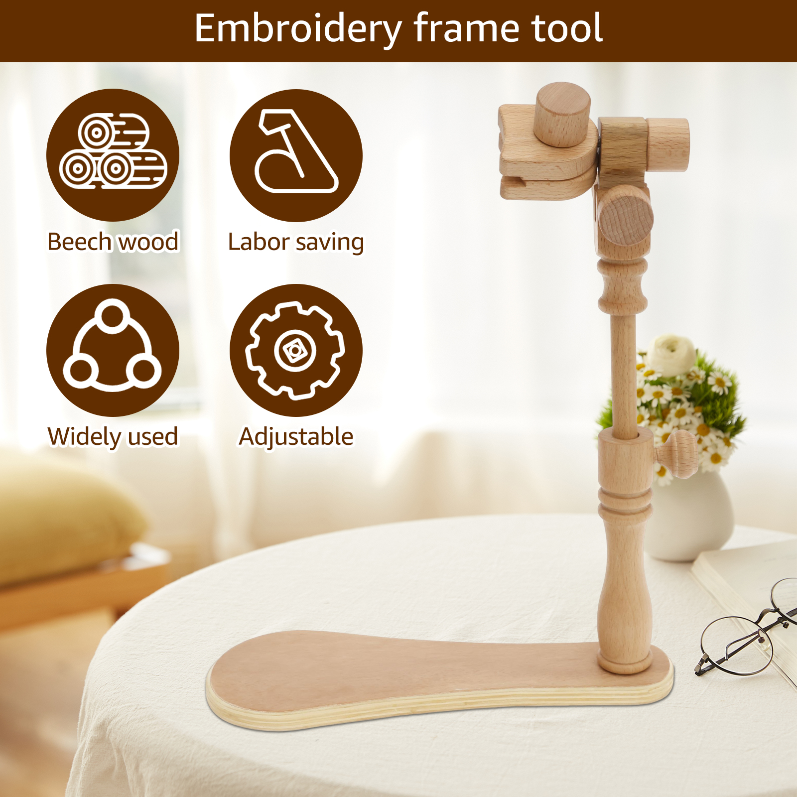 Embroidery Hoops Stand Adjusta - Embroidery Hoop Stand บทวิจารณ์และราคา