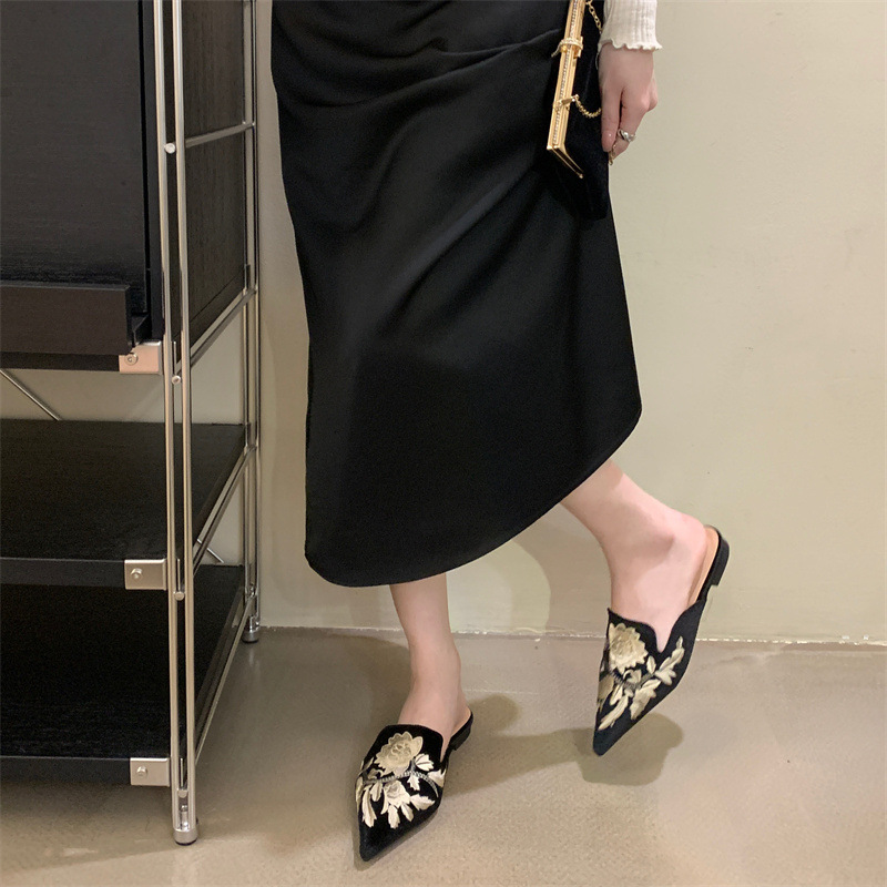 2026 New Women's Shoes Embroid - Embroidery Flower บทวิจารณ์และราคา