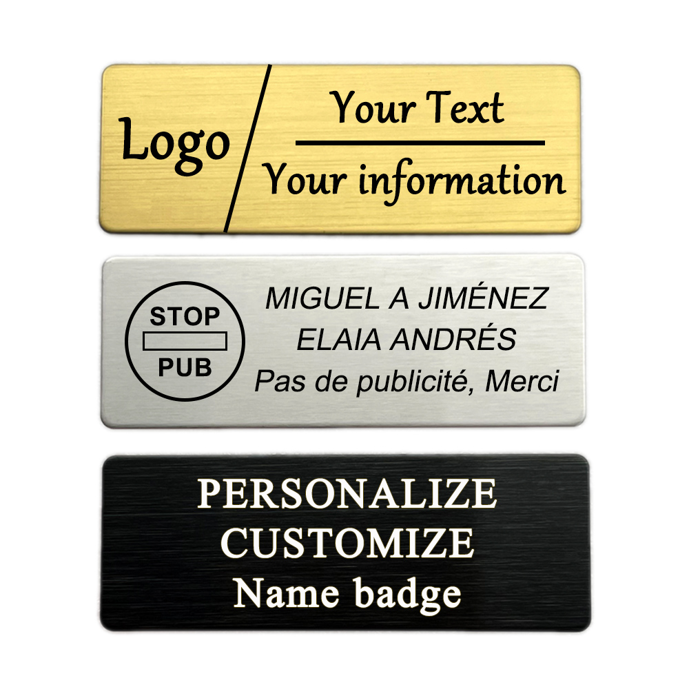 6/7x2CM Engraved Your Logo Tex - Embroidery Texture บทวิจารณ์และราคา