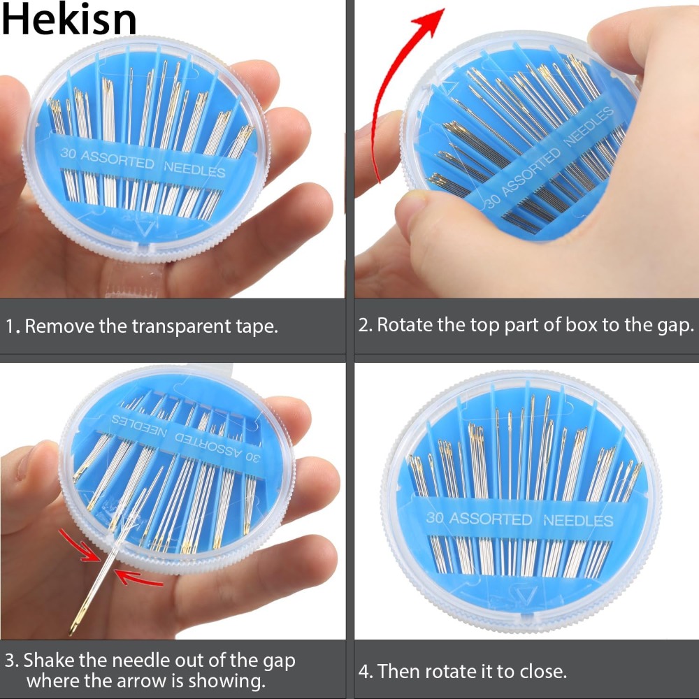Assorted Hand Sewing Needles S - Embroidery Needles บทวิจารณ์และราคา
