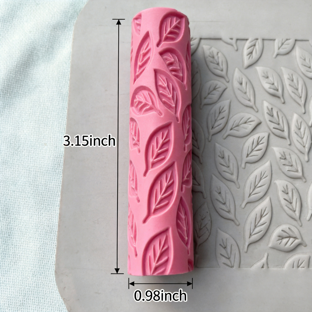DIY Pottery Craft Rolling Pin  - Embroidery Texture บทวิจารณ์และราคา