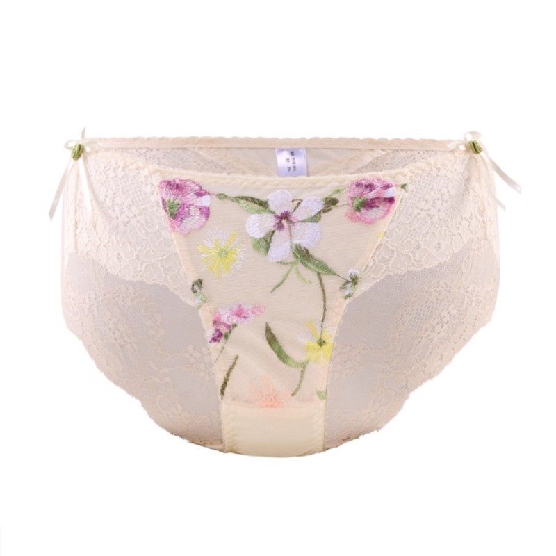Lace See Through Women Sexy Li - Embroidery Flower บทวิจารณ์และราคา