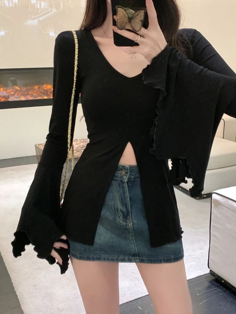Vintage Y2K T-Shirt for Women, - Embroidery Shirt บทวิจารณ์และราคา
