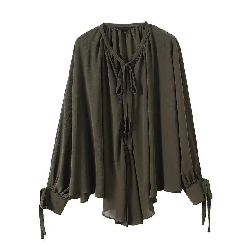 2025 French Style Women's Shir - Embroidery Shirt บทวิจารณ์และราคา