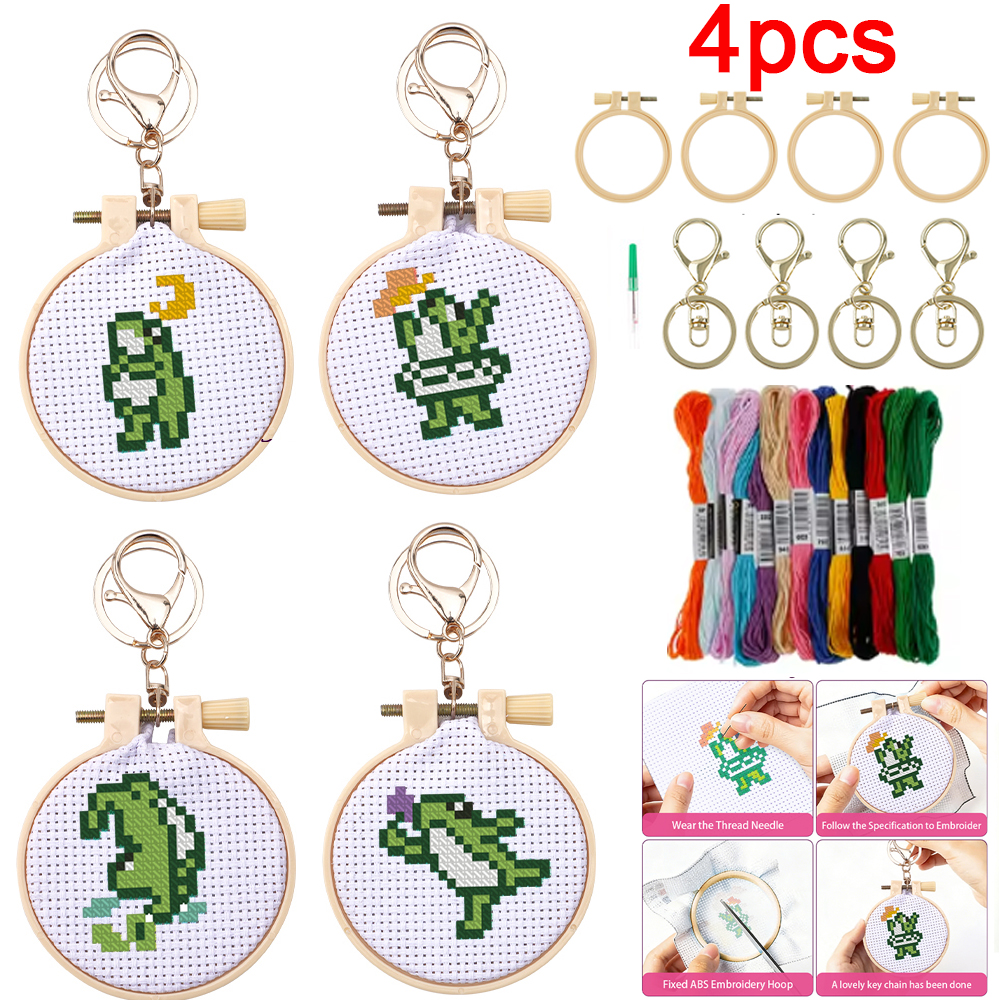 4pcs Embroidery Starter Kit DI - Embroidery Needles บทวิจารณ์และราคา