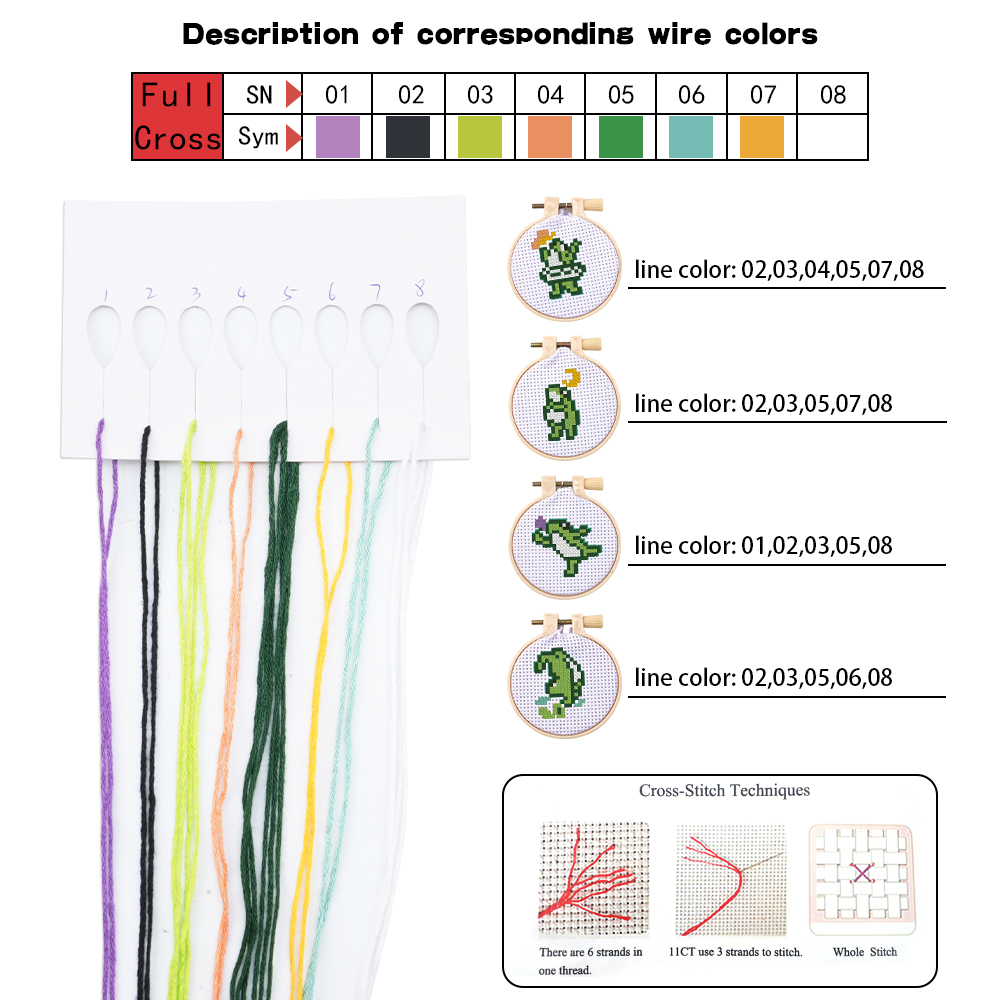 4pcs Embroidery Starter Kit DI - Embroidery Needles บทวิจารณ์และราคา