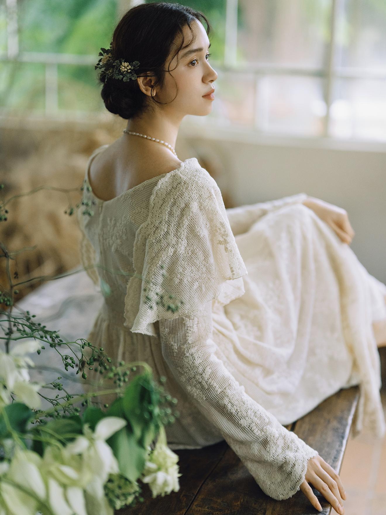 TIYIHAILEY Spring Autumn Women - Embroidery Dress บทวิจารณ์และราคา