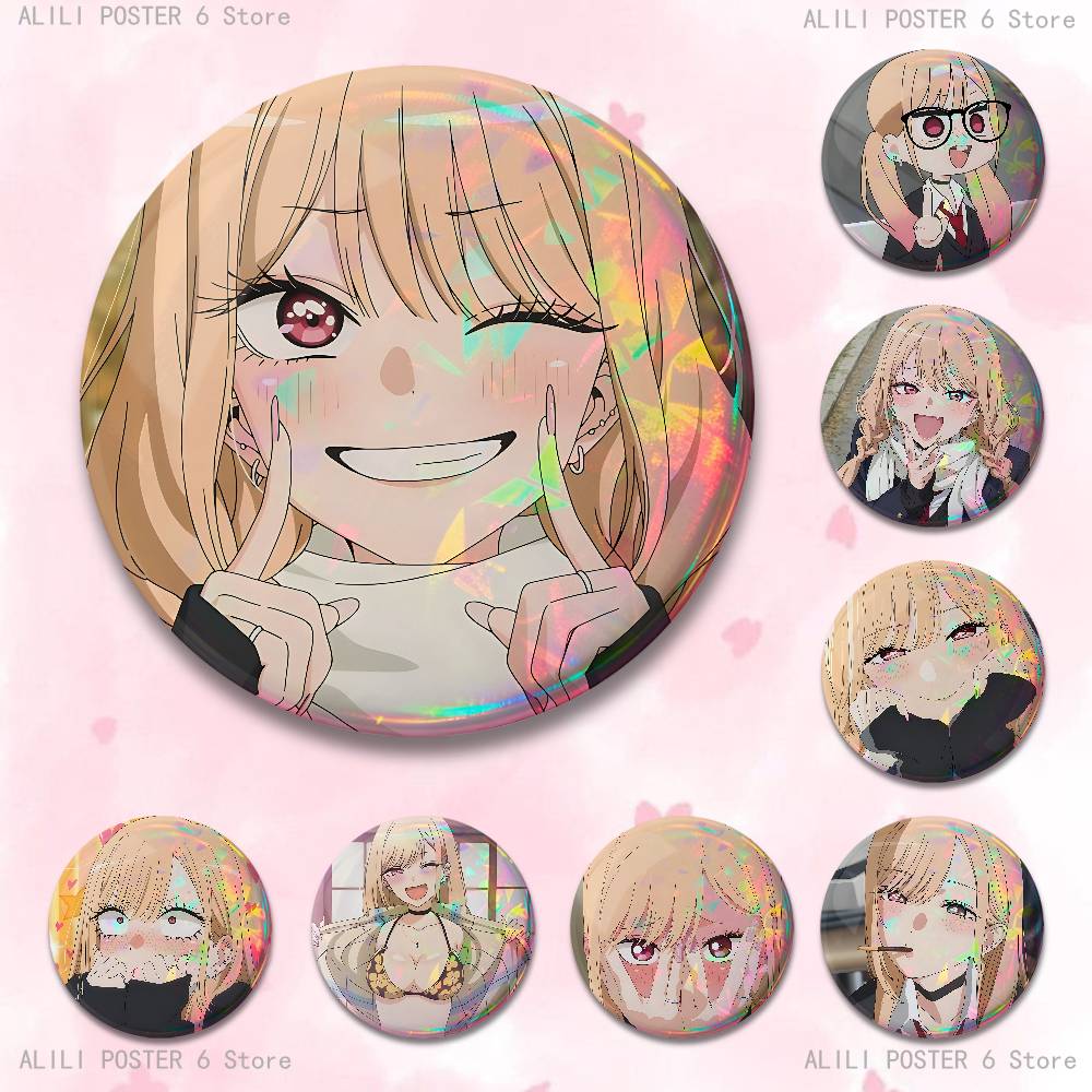 M-Marin Kitagawa Badges 25 32  - Embroidery Whale บทวิจารณ์และราคา