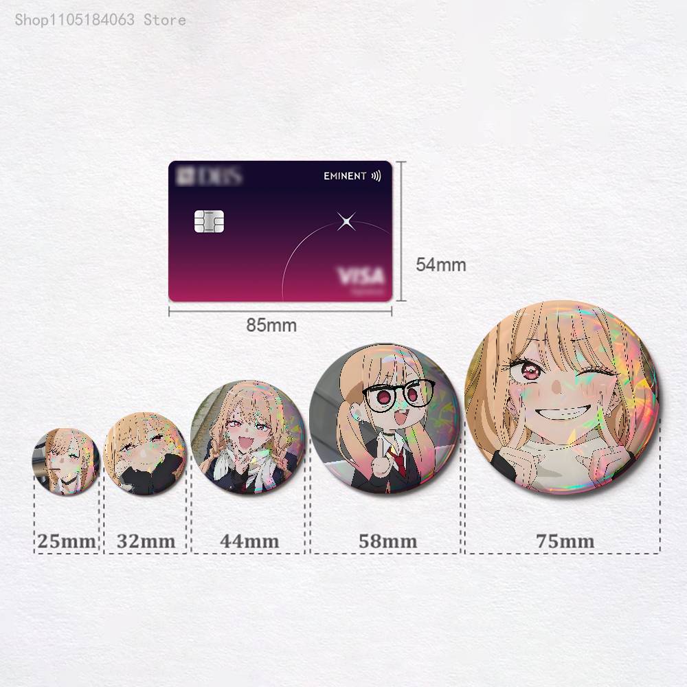 M-Marin Kitagawa Badges 25 32  - Embroidery Whale บทวิจารณ์และราคา
