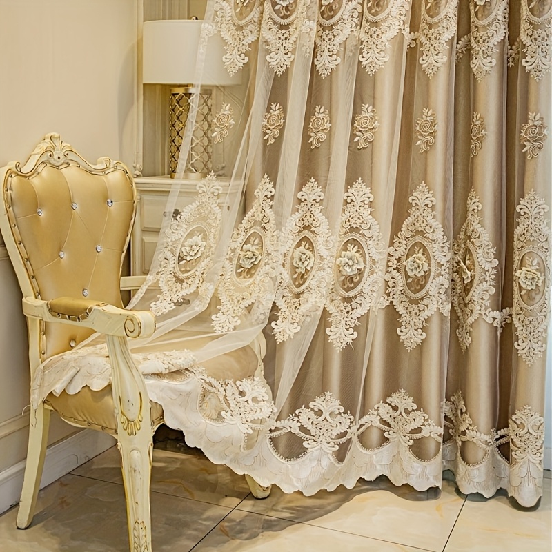 1pc Luxury Double-layer Europe - Embroidery Flower บทวิจารณ์และราคา