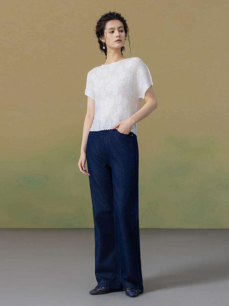 Elegant Multi-Color Women's Sh - Embroidery Texture บทวิจารณ์และราคา