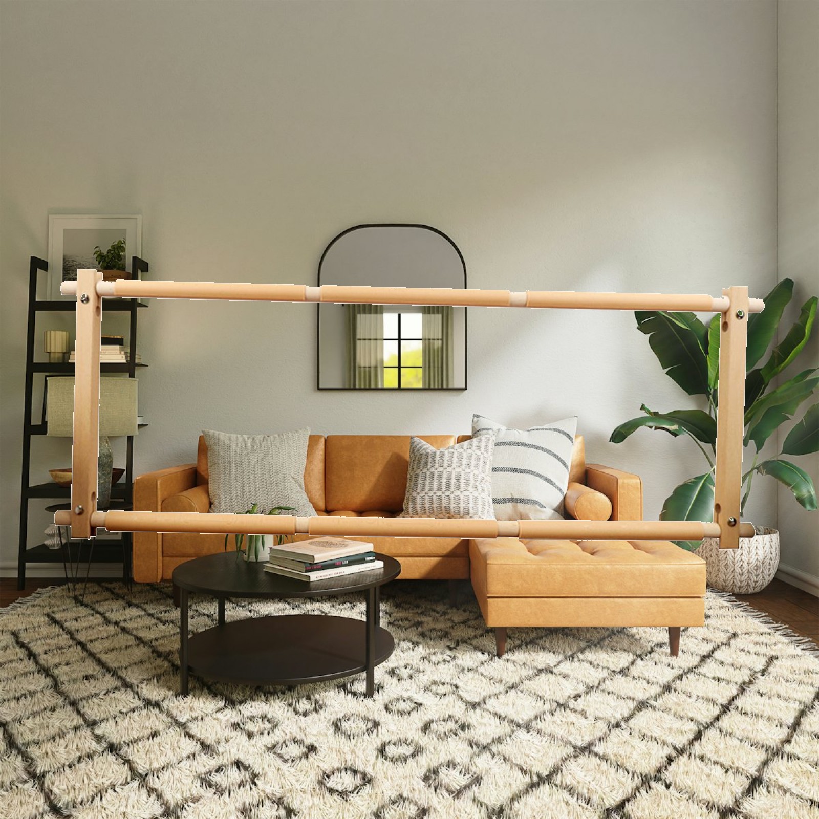Beech Embroidery Scroll Frame  - Embroidery Hoop Stand บทวิจารณ์และราคา