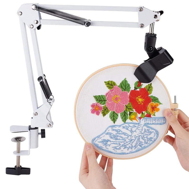 White Embroidery Stand Kit 8Mm - Embroidery Hoop Stand บทวิจารณ์และราคา